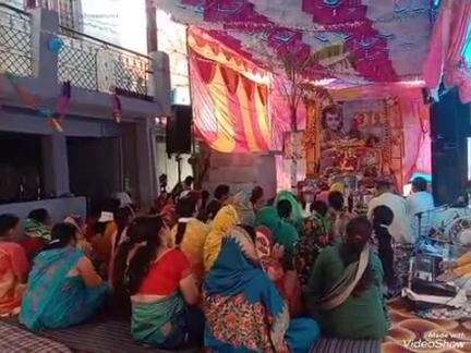 सतपुली: पणियां गांव में आयोजित भागवत कथा में कथा वाचक पं अमित डोबरियाल ने भगवान श्री कृष्ण के रूपों का वर्णन किया, 5 बजे दिन सोम
