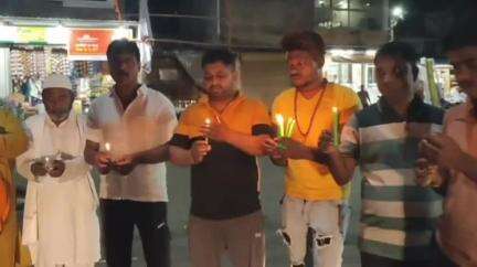 घरघोड़ा: पहलगाम आतंकी हमले में मारे गए सैलानियों को श्रद्धांजलि, घरघोड़ा में आतंकवाद के खिलाफ फूटा आक्रोश
