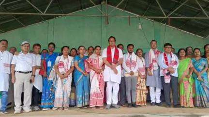 শিৱসাগৰ: দোপদৰত কংগ্ৰেছৰ নিৰ্বাচনী প্ৰচাৰ সভাত অংশগ্ৰহন সাংসদ গৌৰৱ গগৈৰ