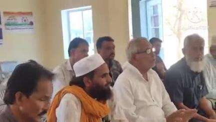 नावां: नावाँ थाने में आयोजित सीएलजी बैठक में सोशल मीडिया पर गलत कमेंट करने वालों पर होगी कार्रवाई