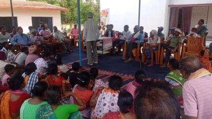तोरपा: हुसिर पंचायत सचिवालय में ग्राम सभा का आयोजन हुआ