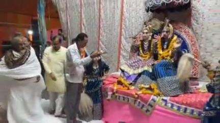 उदयपुरा: श्री राम महायज्ञ में श्री हनुमान कथा की आरती संपन्न, कंप्यूटर बाबा ने दी जानकारी