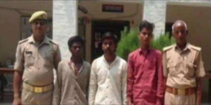 केराकत: चन्दवक हरिहरपुर मार्ग से तीन शातिर चोरों को किया गया गिरफ्तार