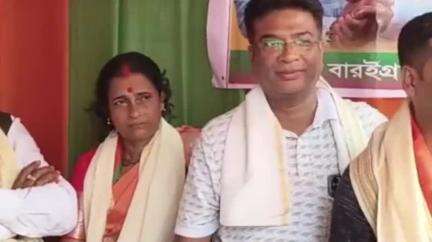 করিমগঞ্জ: কংগ্রেস মানে কেলেঙ্কারি,করাপশন ; বারইগ্রামে বিজেপি দলীয় প্রার্থী নির্বাচনে বললেন মন্ত্রী কৃষ্ণেন্দু পাল