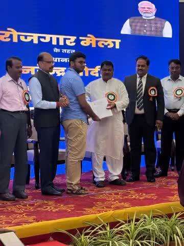 A total of 97 newly recruited candidates ceremoniously were handed over their appointment letters on 26.04.2025 during the Rozgarmela organised by Trichy Customs