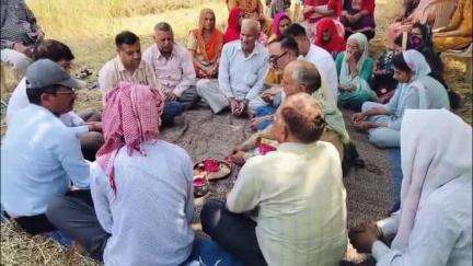 बंगाणा: मुच्छाली में शिवा प्रोजेक्ट के तहत क्लस्टर निर्माण का कार्य शुरू, नोडल अधिकारी राजेश्वर परमार रहे मुख्य अतिथि