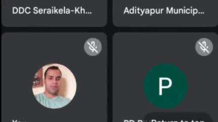 आदित्यपुर गम्हरिया: उपायुक्त ने अपने कार्यालय कोषांग से वीडियो कॉन्फ्रेंसिंग के माध्यम से जिला स्तरीय सड़क सुरक्षा समिति की बैठक की