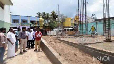 குடவாசல்: இலவங்கார்குடி பகுதிகளில் நடைபெற்று வரும் வளர்ச்சி திட்ட பணிகளை மாவட்ட ஆட்சியர் ஆய்வு