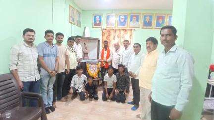 महागाव: हिवरा संगम ग्रामपंचायत येथे भगवान परशुराम यांची जयंती साजरी