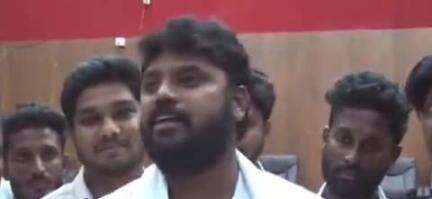 ಬಾಗೇಪಲ್ಲಿ: ನಗರದಲ್ಲಿ ಹಿರಿಯ ಬಿಜೆಪಿ ಮುಖಂಡರಿಗೆ ಕಾಂಗ್ರೆಸ್ ಪಕ್ಷಕ್ಕೆ ಬಹಿರಂಗ ಆಹ್ವಾನ ನೀಡಿದ ಶಾಸಕ ಪ್ರದೀಪ್ ಈಶ್ವರ್