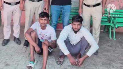 गन्नौर: थाना गन्नौर पुलिस ने खेत से बिजली की तार चोरी के मामले में दो आरोपियों को गिरफ्तार किया