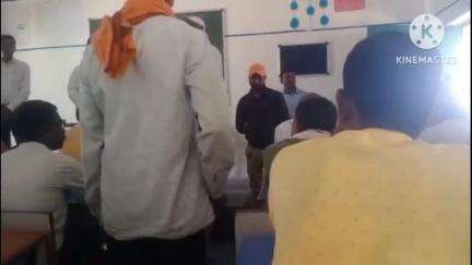 चलकुशा: बरकट्ठा के प्लस टू हाई स्कूल में टीचर नीड एसेसमेंट परीक्षा हुई, आतंकी हमले के लिए 2 मिनट का मौन रखा गया