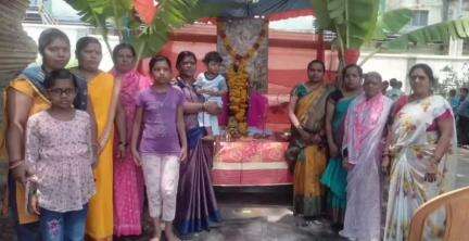 ದಾಂಡೇಲಿ: ಬಂಗೂರನಗರದಲ್ಲಿ ಶ್ರೀ  ಛತ್ರಪತಿ ಶಿವಾಜಿ ಮಹಾರಾಜರ ಜಯಂತಿ ಆಚರಣೆ