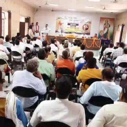 चुनार: नारायणपुर ब्लाक सभागार में 'एक देश, एक चुनाव' को लेकर प्रबुद्ध सम्मेलन का आयोजन किया गया
