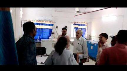 आदित्यपुर गम्हरिया: राज्य स्तरीय कायाकल्प टीम ने गम्हरिया के सामुदायिक स्वास्थ्य केंद्र का किया आकलन