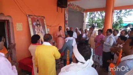निवास: निवास में विप्र समाज ने भव्य शोभा यात्रा निकालकर मनाया भगवान परशुराम जन्मोत्सव