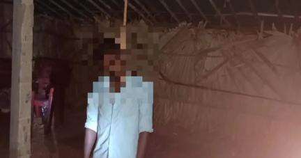 తాడికొండ: జిల్లాలోని బోరుపాలెం ఇసుక రేవు పాకలో గుర్తు తెలియని వ్యక్తి  ఉరివేసుకొని ఆత్మహత్య
