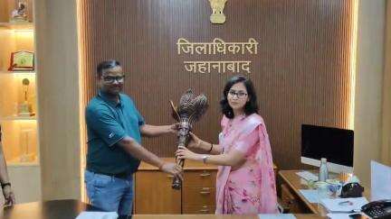जहानाबाद DM अलंकृता पांडे एक बार फिर सोसल मिडिया पर हो रही वायरल #वीडियो