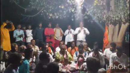 भंडरिया: रामनवमी पर्व पर मदगड़ी गांव में भजन कीर्तन का आयोजन, विधायक हुए शामिल