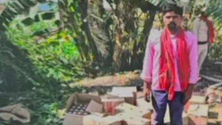 औराई: चैनपुर में बागमती नदी किनारे से 132 लीटर विदेशी शराब जब्त, एक धंधेबाज गिरफ्तार