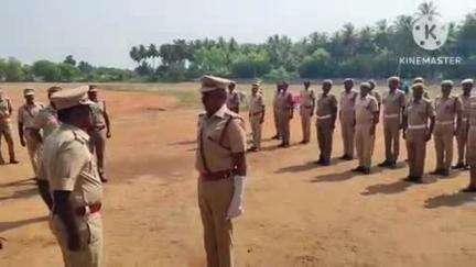 புகளூர்: வேட்டமங்கலம் தனியார் கல்லூரியில் 141 வது தீயணைப் போர் பயிற்சி துவக்க விழா