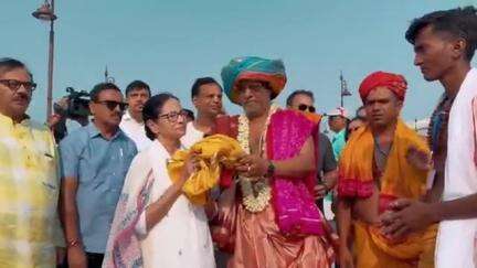 दीघा में जगन्नाथ मंदिर के ऊपर पवित्र ध्वजा फहराई गई,#national #Gorakhpur #Haryana #UTTARPRADESH #westbengal #viral