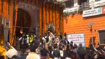 भटवाड़ी: श्रद्धालुओं के लिए खुले गंगोत्री धाम के कपाट, की गई पुष्प वर्षा