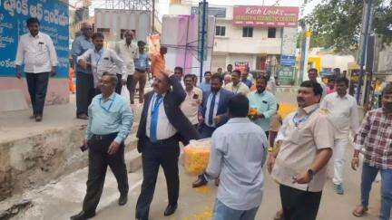 జగ్గయ్యపేటలో సెంట్రల్ బ్యాంకు నూతన బ్రాంచ్ కార్యాలయాన్ని ప్రారంభించిన జోనల్ మేనేజర్ కే ధారా సింగ్ నాయక్