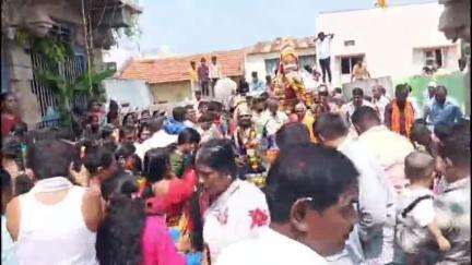 ಹೊಳಲ್ಕೆರೆ: ಪಟ್ಟಣದಲ್ಲಿ ವೀರಭದ್ರೇಶ್ವರ ಸ್ವಾಮಿ ದೇವರ ಜಾತ್ರಾ ಮಹೋತ್ಸವ