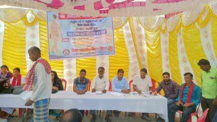 जोगापट्टी: दरवलिया पंचायत में बाबा साहेब डॉ. भीमराव अंबेडकर समग्र सेवा अभियान का हुआ शुभारंभ