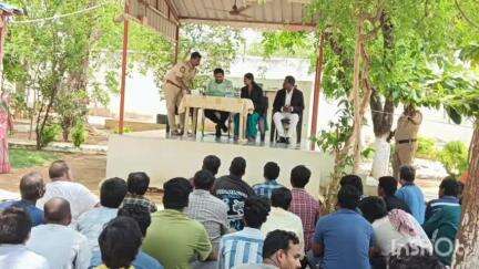 ఆళ్లగడ్డ సబ్ జైలును తనిఖీ చేసిన,జిల్లా న్యాయ సేవాధికార సంస్థ కార్యదర్శి వెంకట శేషాద్రి