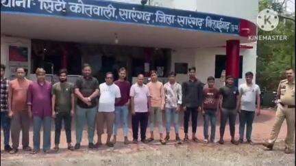 सिटी कोतवाली थाना सारंगढ़ क्षेत्र में की गई दीगर राज्यों से आए व्यक्तियों एवं संदिग्ध लोगों की सघन चेकिंग