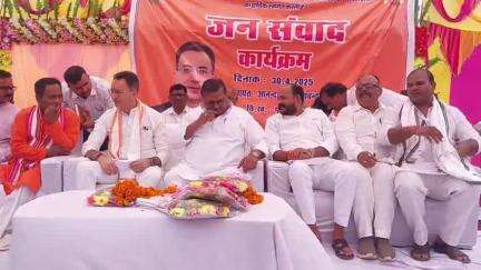 पूरनपुर: भगवन्तापुर एक दिवसीय दौरे पर पहुंचे सांसद एवं केन्द्रीय राज्यमंत्री जितिन प्रसाद, समस्याओं को लेकर किया संबोधन