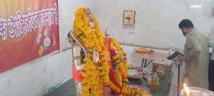 खंडवा नगर: छह दिवसीय ब्रह्मोत्सव का आयोजन, वाहन रैली और शोभायात्रा निकलेगी,रामेश्वर स्थित मंदिर में हुआ आयोजन