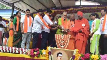 ಅರ್ಕಲ್ಗುಡ್: ಪಟ್ಟಣದಲ್ಲಿ ತಾಲೂಕು ರಾಷ್ಟ್ರೀಯ ಹಬ್ಬಗಳ ಆಚರಣಾ ಸಮಿತಿಯಿಂದ ಬಸವಜಯಂತಿ ಆಚರಣೆ