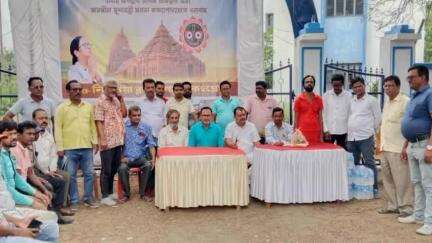 নিতুড়িয়া: দিঘায় জগন্নাথ মন্দিরে জগন্নাথদেবের প্রাণ প্রতিষ্ঠা উলক্ষ্যে নিতুড়িয়াতে তৃণমূলের পথসভা সভা