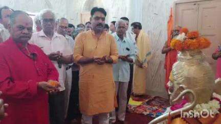 डिबाई: नरौरा में धूमधाम के साथ भगवान परशुराम की जयंती मनाई गई
