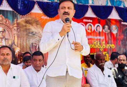 బిచ్కుంద: సీర్సముందర్ గ్రామంలో అంబేద్కర్ విగ్రహాన్ని ఆవిష్కరించిన ఎమ్మెల్యే