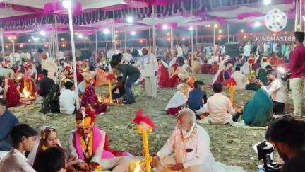 छीपाबड़ोद: छीपाबडौद में कुशवाह समाज ने आयोजित किया सामूहिक विवाह सम्मेलन, 39 नवदंपती बने परिणय सूत्र में बंधे
