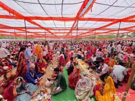 नरसिंहगढ़: मुख्यमंत्री कन्या विवाह का आयोजन, वर-वधू को पानीग्रह संस्कार के साथ उज्जवल भविष्य की कामना