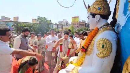 ಬೆಳಗಾವಿ: ನಗರದಲ್ಲಿ ಜಿಲ್ಲಾಡಳಿತದಿಂದ ಬಸವ ಜಯಂತಿ ಆಚರಣೆ