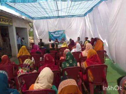 राजनांदगांव: डोंगरगांव ब्लॉक के ग्राम भटगुना में निकाली गई नीर और नारी जल यात्रा