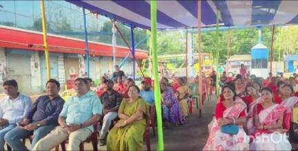 ধনিয়াখালি: ধনিয়াখালি বাসস্ট্যান্ড সংলগ্ন এলাকায় ভার্চুয়ালি দীঘার জগন্নাথ মন্দির উদ্বোধন দেখলেন এলাকার মানুষ,উপস্থিত বিধায়ক
