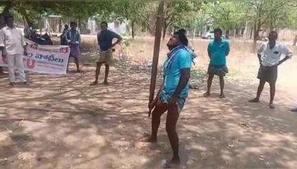బళ్లారి బైపాస్ రోడ్ లో ఎస్టేట్ నందు మే డే సందర్భంగా ఎస్టేట్ హమాలీలకు సిఐటియు ఆధ్వర్యంలో క్రీడా పోటీలు నిర్వహించారు