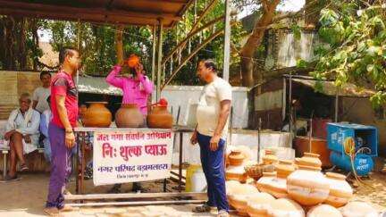 बड़ा मलेहरा: बड़ामलहरा नगर परिषद ने गर्मी से राहत के लिए 15 स्थानों पर लगाए प्याऊ