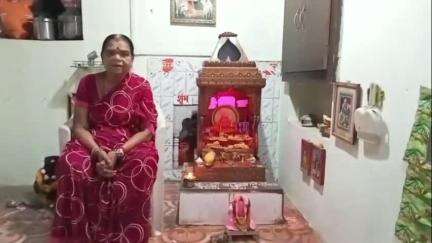 अंबड: चिंचखेड येथीलमोहरील यांच्या देवघरात किरणोत्सव