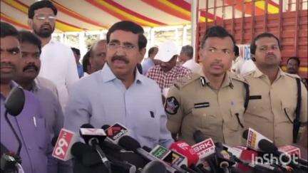 తాడికొండ: అమరావతి పునర్నిర్మాణ శంకుస్థాపన పనులను పరిశీలించిన మంత్రి నారాయణ
