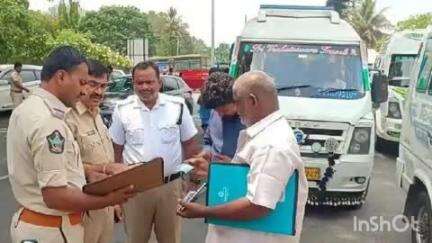 తిరుమలలో 24 వాహనాలను సీజ్ చేసిన పోలీస్