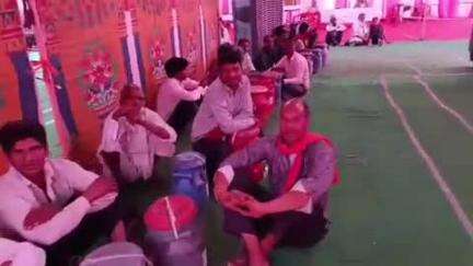 छोटीसादड़ी: छोटी सादड़ी शहर के तहसील रोड स्थित दयानंद वाटिका में अफ़ीम की तौल शुरू, पहले दिन 160 किसानों की अफ़ीम तौली गई