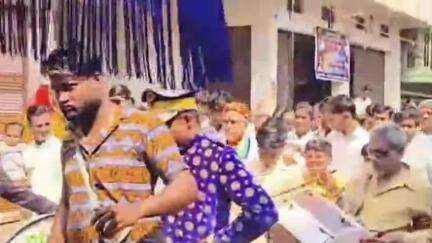 बाजना: साध्वीवर्य सौम्ययशा श्रीजी का बाजना में भव्य मंगल प्रवेश